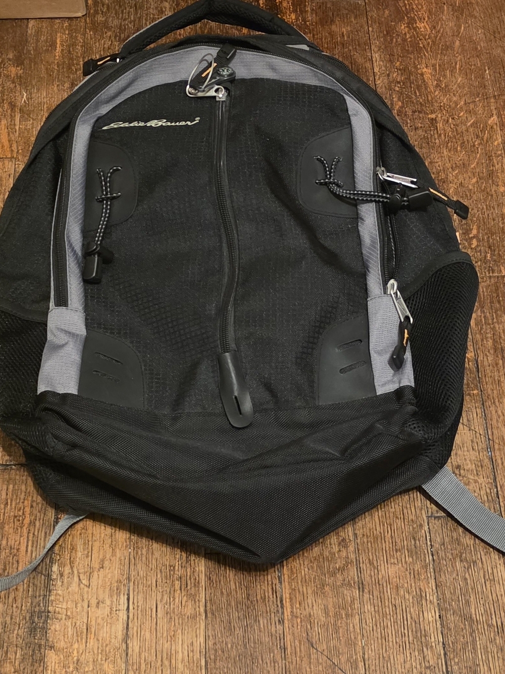 Eddie Bauer Black & Gray Men's Backpack